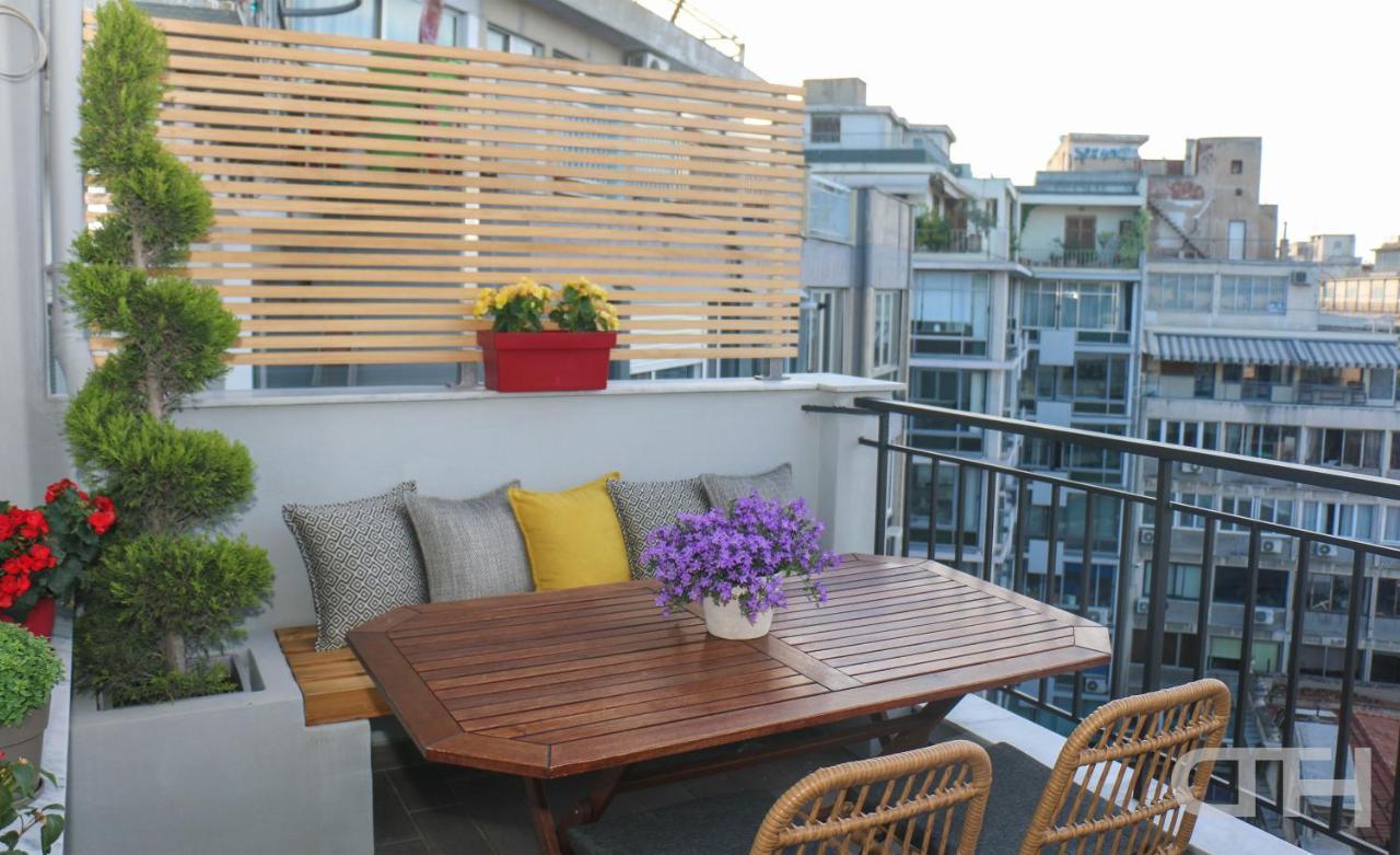 Luxury 80M2 Apartment With Balcony Downtown Tesalónica Exterior foto
