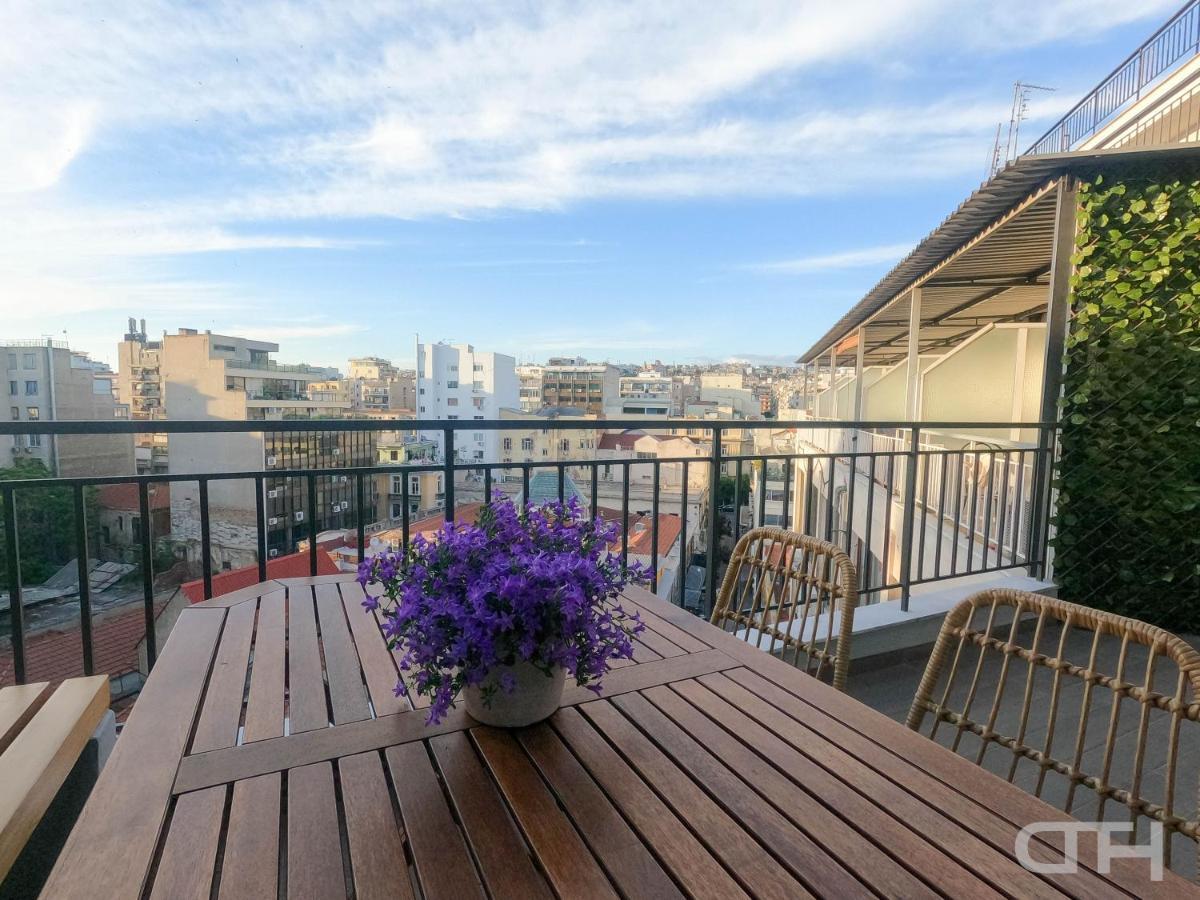 Luxury 80M2 Apartment With Balcony Downtown Tesalónica Exterior foto