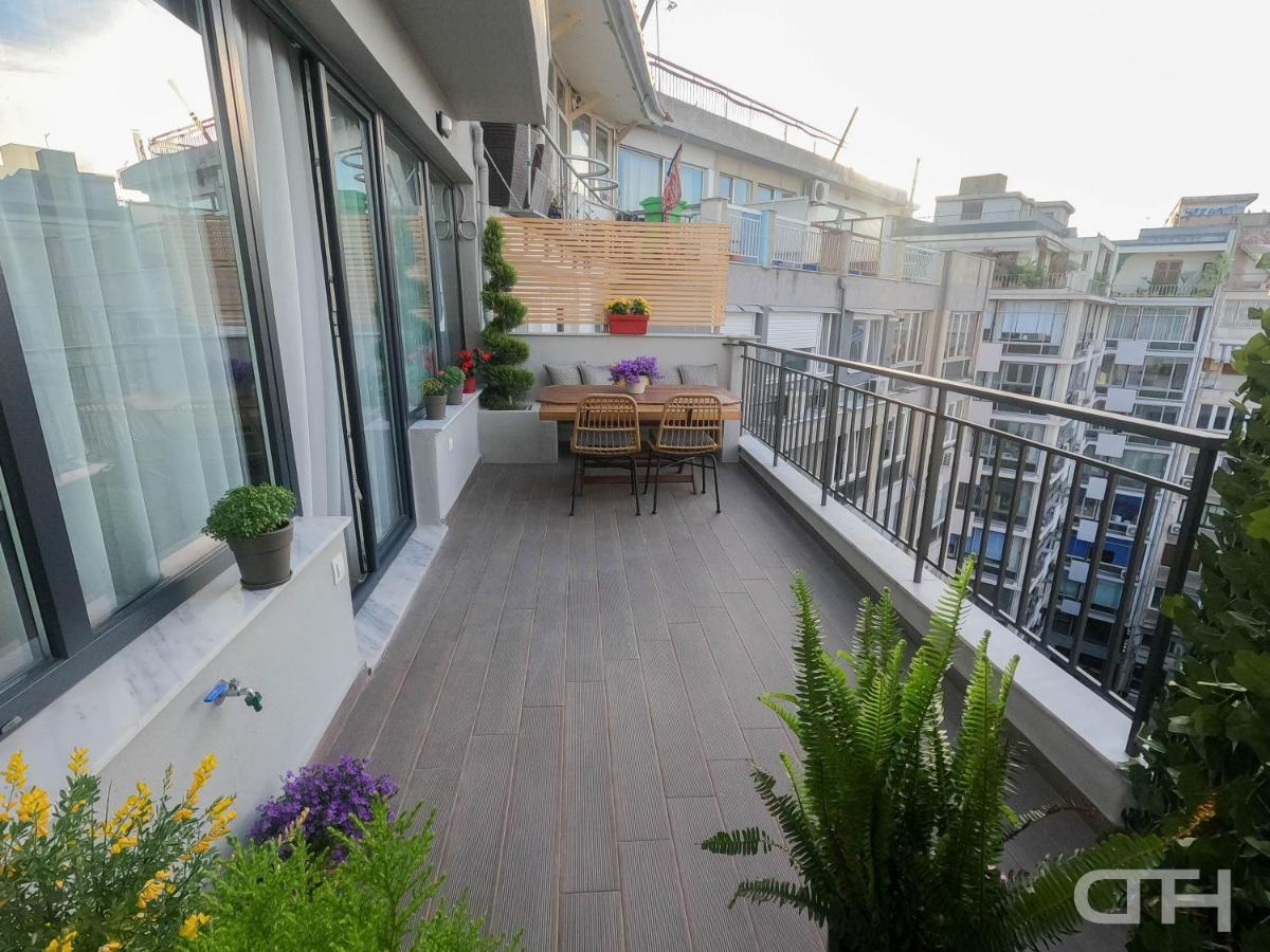 Luxury 80M2 Apartment With Balcony Downtown Tesalónica Exterior foto