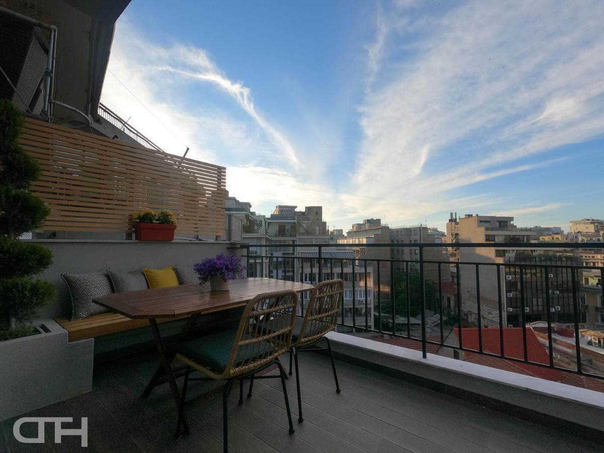 Luxury 80M2 Apartment With Balcony Downtown Tesalónica Exterior foto