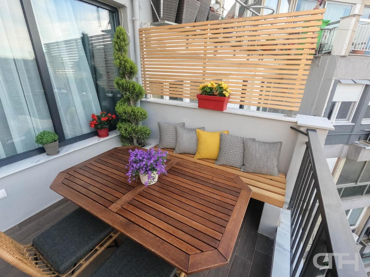 Luxury 80M2 Apartment With Balcony Downtown Tesalónica Exterior foto